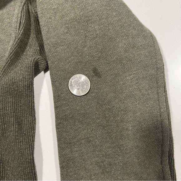 Lululemon full zip jacket olive green women’s size 6 - Picture 3 of 6